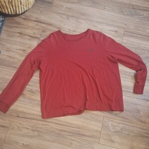 Polo Ralph Lauren Red Long Sleeve Tee
